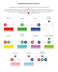 Таблица цветов светового оборудования Discount Light 
